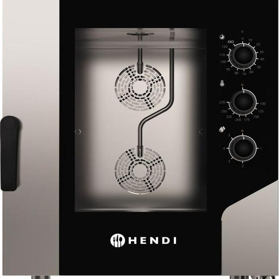 HENDI Cuiseur vapeur à convection CONTROL 7x GN1/1, 400V/15400W, 730x855x(H)850mm