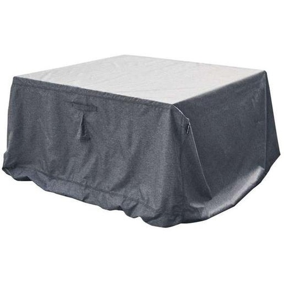 Hespéride - Housse de table rectangulaire L - 265 x 125 x 80 cm - Gris foncé
