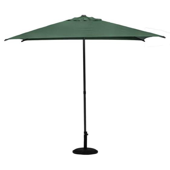 Hesperide - Parasol droit carré Soya vert olive D2,5x2,5m en acier - Hespéride
