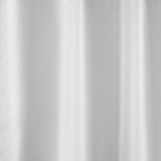 Hewi 802 Rideau de douche LifeSystem 801.34.V0180 décor uni blanc, 140 x 200 cm, 10 yeux