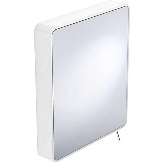 Hewi System 800 miroir inclinable 8000110060 blanc, largeur 580 mm x hauteur 680 mm