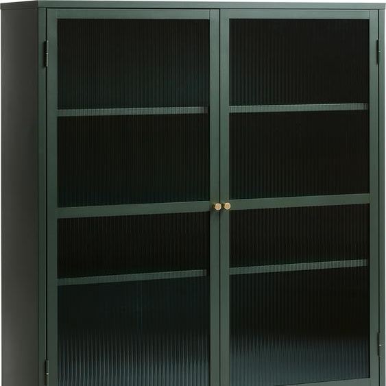 Highboard BRONCO (B/H/T: 110x140x40 cm) in grün - 110x140x40 (BxHxT)