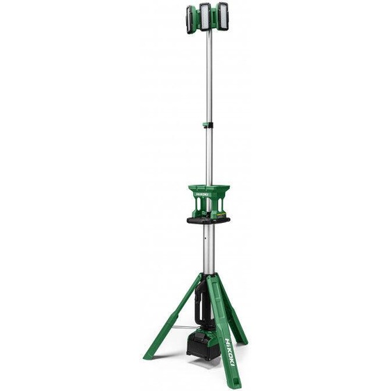 HIKOKI Lampe à trepied 18V 4000 lumens Solo - UB18DGW4Z