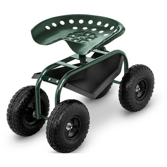 Expondo hillvert Siège de jardin mobile - 150 kg - réglable en hauteur