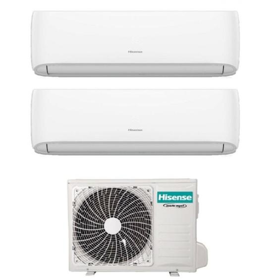 Dual Split rèversible Air Conditioner hi-comfort 9+9 series with 2AMW35U4RGC R-32 Wi-Fi Integrated 9000+9000 - New - Hisense