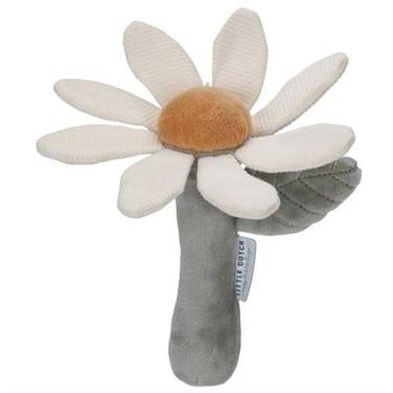 Hochet peluche fleur - Little Farm