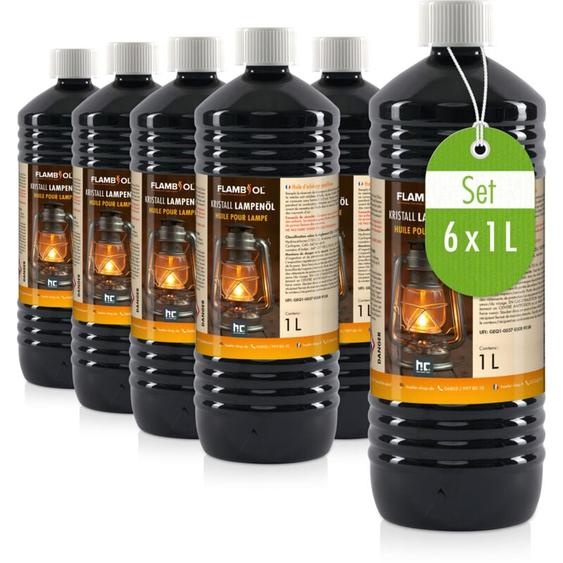 Höfer Chemie Gmbh - flambiol Huile de paraffine pour lampe flambiol® - inodore en bouteille de 1 l 6 l (en)