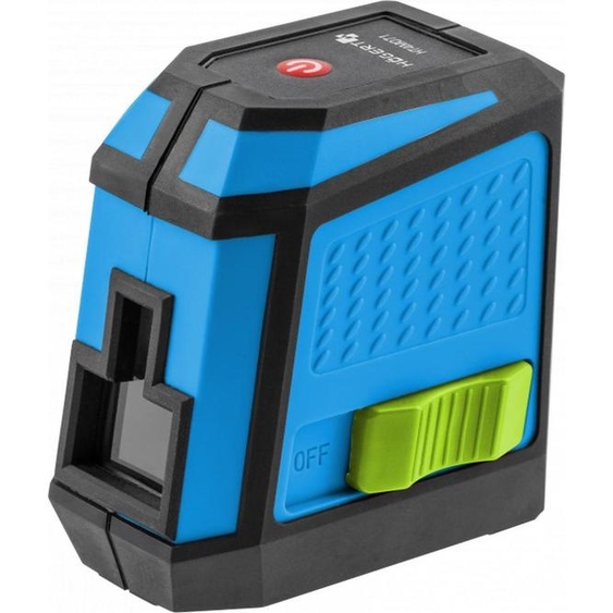 Högert Technik Professional Niveau à bulle transversal et latéral, plage de travail : rayon de à 12 m/diamètre à 24 m HT4M071