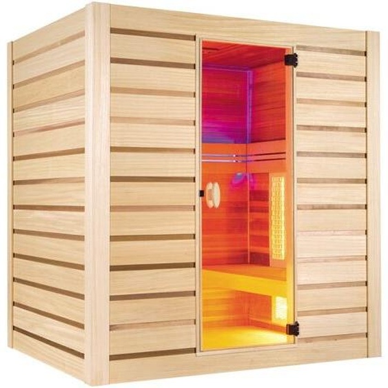 Holls Sauna Hybride combi : vapeur et infrarouge