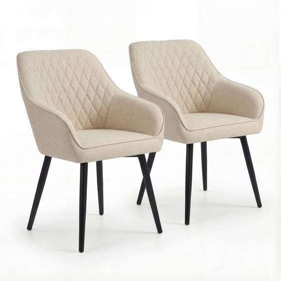HOMAVO Chaises de salle à manger (lot de 2) | Chaise de salle à manger, chaise de bureau, tabouret, chaise de bureau