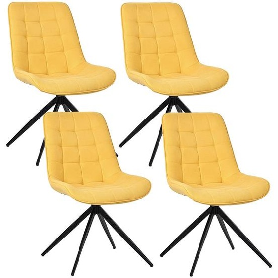 HOMAVO Chaises de salle à manger (lot de 4) | Chaise de salle à manger, chaise de bureau, tabouret, chaise de bureau