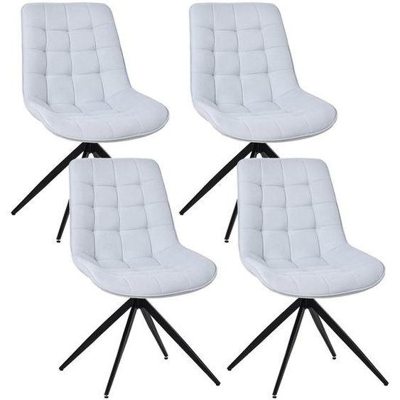 HOMAVO Chaises de salle à manger (lot de 4) | Chaise de salle à manger, chaise de bureau, tabouret, chaise de bureau