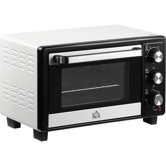HOMCOM 16L 1400W 3 modes thermostat thermique four de table électrique