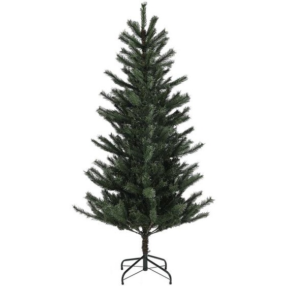 HOMCOM Sapin de Noël artificiel 180 cm arbre de Noël avec support en acier pliable, 467 branches, décoration de Noël effet réaliste, vert