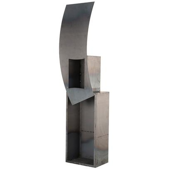 HOME DELUXE - Feu de jardin SWING - Dimensions : 220 x 60 x 36 cm I Foyer de cheminée Stockage de bois Rangement de bois
