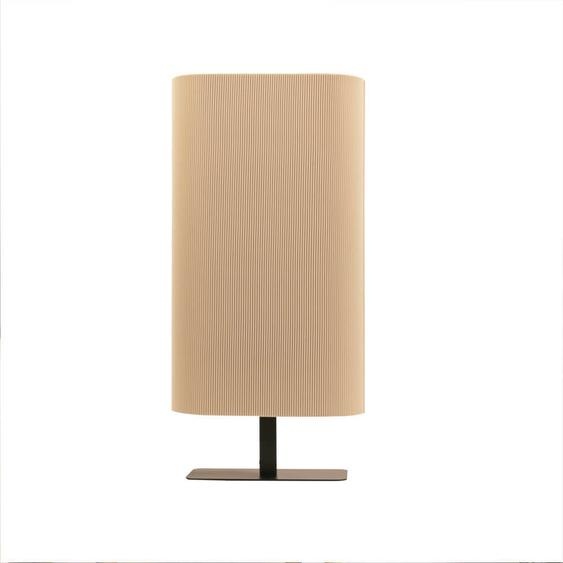 HOME DELUXE Grande lampe de table SUKO - Beige | Lampe de table Lampe de bureau Lampe de chevet