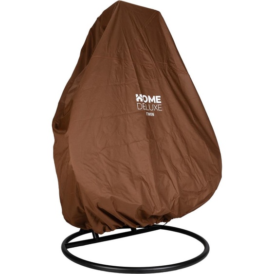 HOME DELUXE - Housse de protection contre la pluie CAPE TWIN - Marron | 232 cm, housse pour meubles de jardin, bâche de protection