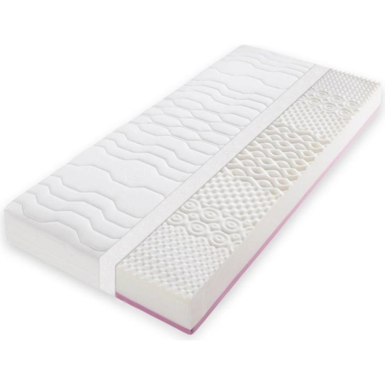 HOME DELUXE - Matelas à ressorts ensachés TOUCH - 140 x 200 cm, H2/H3, hauteur totale : 20 cm, 7 zones de couchage, housse lavable I Matelas pour personnes allergiques TFK Matelas