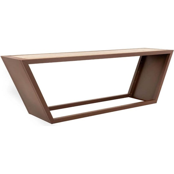 HOME DELUXE Ensemble de salon en acier KOBON marron - Germany - 1 x table | ensemble de salon confortable, ensemble de salon moderne, ensemble de salon élégant, ensemble de salon pour salon, ensemble de salon avec espace de rangement, ensemble de salon