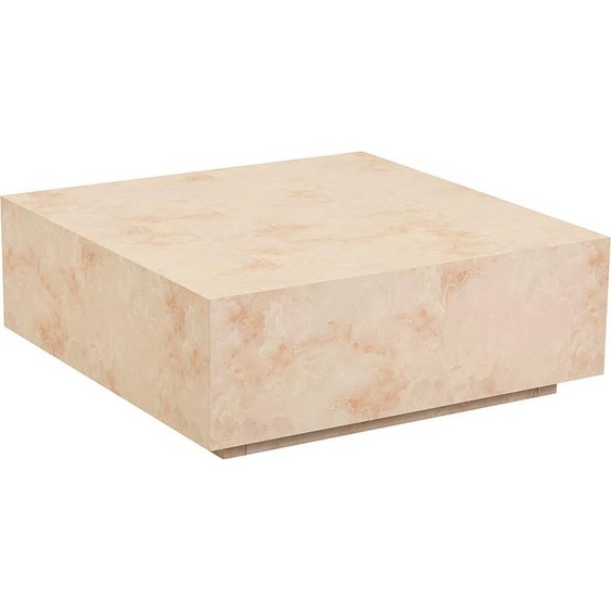 HOME DELUXE - Table basse Amiri XL - Couleur : Grès, Dimension : 95 x 95 cm, Plateau MDF, déjà monté I Table de salon Table dappoint Table basse