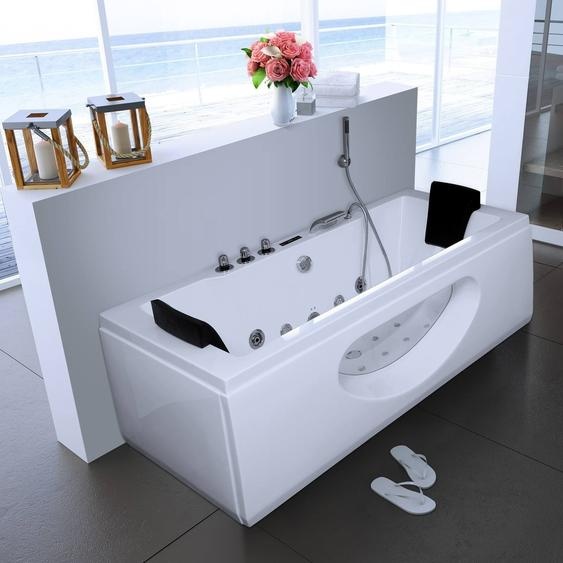 Home Deluxe, Whirlpool, Eckbadewanne, Badewanne, Wanne, Jacuzzi, Pool