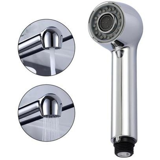 Homelody - Douchette de Robinet Chromé Douche dEvier avec 2 Types de Jet Tête de Douche pour Robinet Mitigeur Cuisine