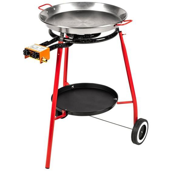 Paellera à gaz valencia sur chariot - 11,4kW