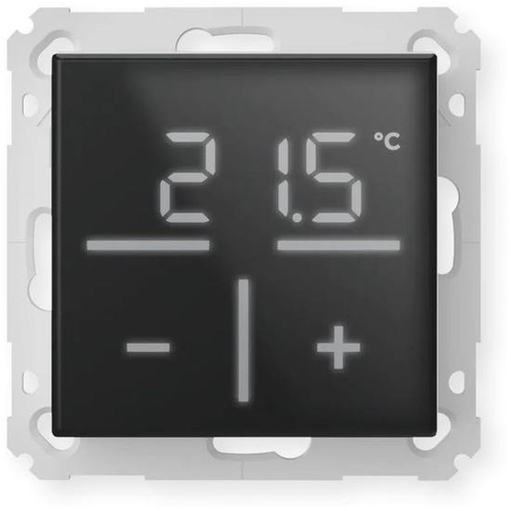 HomeMatic 161570A0, Thermostat digital, Noir, IP20, 130 m, Tactile, 230 V
