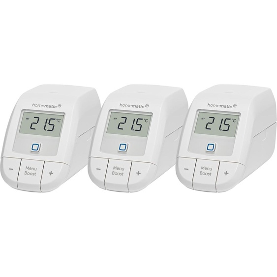 Ensemble de thermostats pour radiateurs Homematic IP – Système de contrôle domotique pour 3 pièces