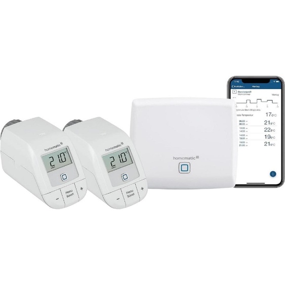 Homematic IP SK16 SET 2 CHAUFFAGE Blanc
