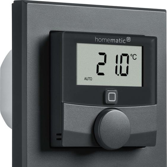 Homematic IP thermostat mural sortie de commutation 230V anthracite | HmIP-BWTH-A