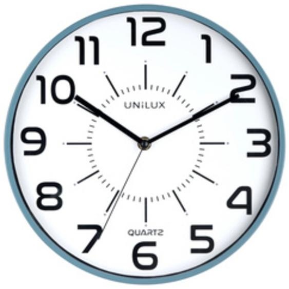 Horloge à quartz POP, diamètre: 300 mm, bleu