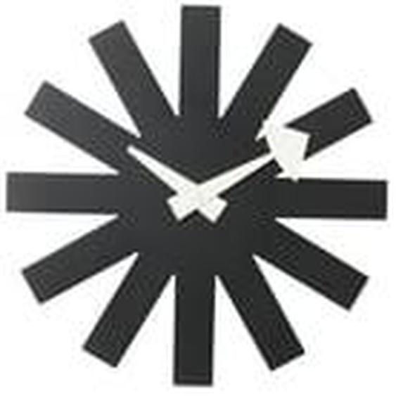 Horloge Asterisk - noir
