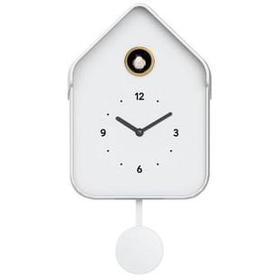 Horloge coucou blanc 20.6x39cm
