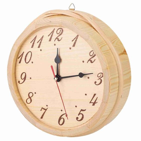 Horloge de sauna avec décoration de chiffres, ornement pour la salle de sauna, la maison, la chambre à coucher