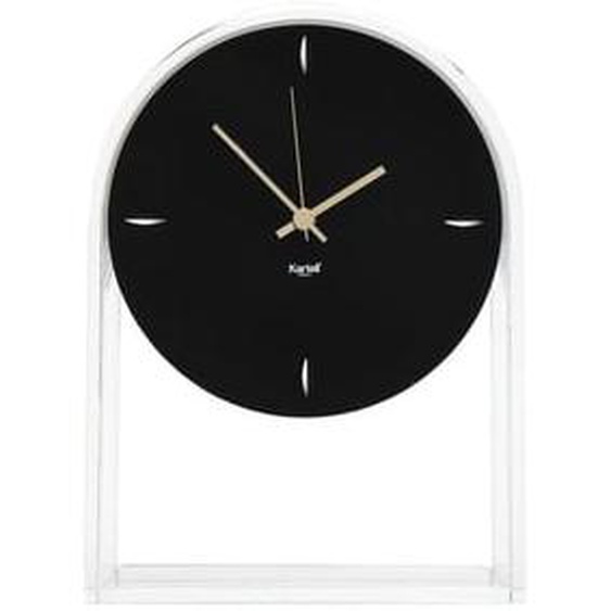 Horloge de table Air du Temps - cristal/noir