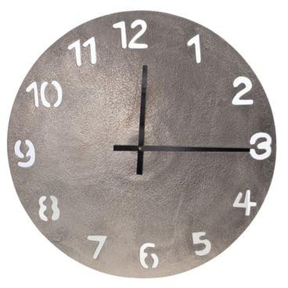 Horloge en Aluminium Silver 50 cm