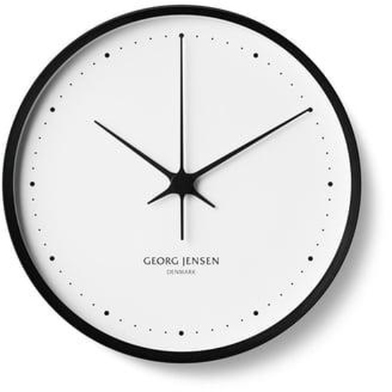 Horloge murale Henning Koppel - noir-blanc - Ø 30 cm