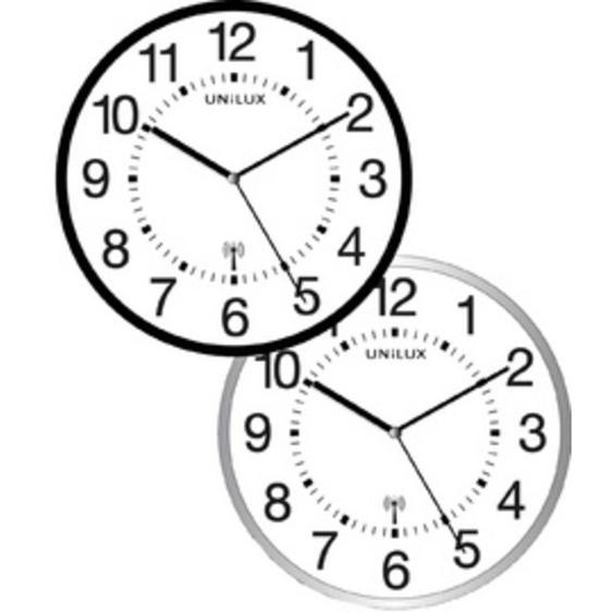 Horloge radio-pilotée WAVE, noir