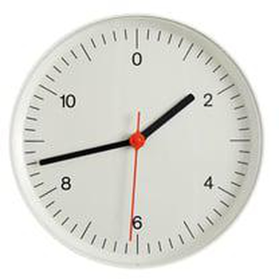 Horloge Wall Clock - blanc