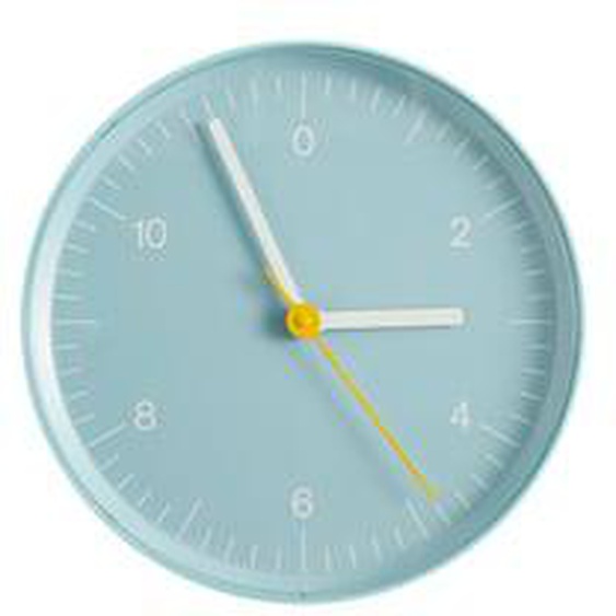 Horloge Wall Clock - bleu