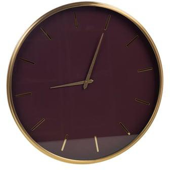 Horloge Zurish prune