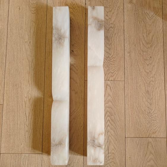 Horrin Europe du nord lumière moderne luxe tout cuivre marbre naturel salon fond applique murale villa chambre chevet applique murale