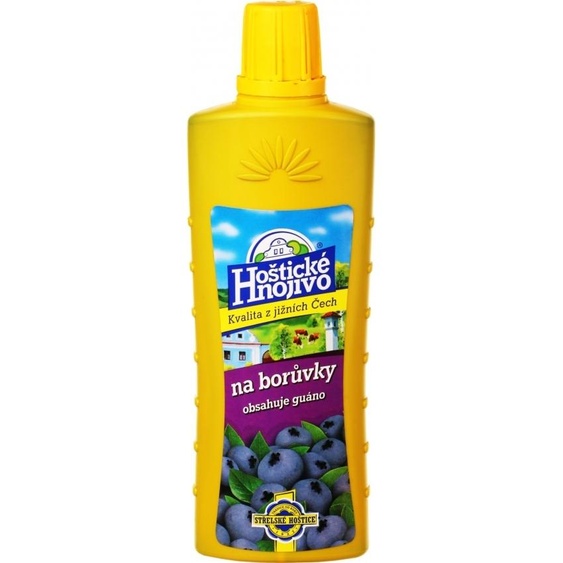 Hostic engrais liquide pour myrtilles avec guano 500 ml