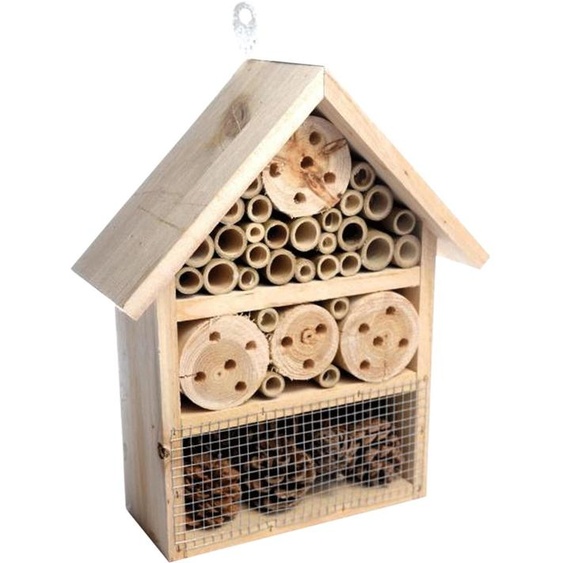 Hôtel à insectes, modèle naturel.