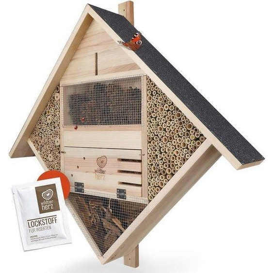 Hôtel à insectes XXL - Abri durable pour les abeilles, les papillons et autres insectes utiles
