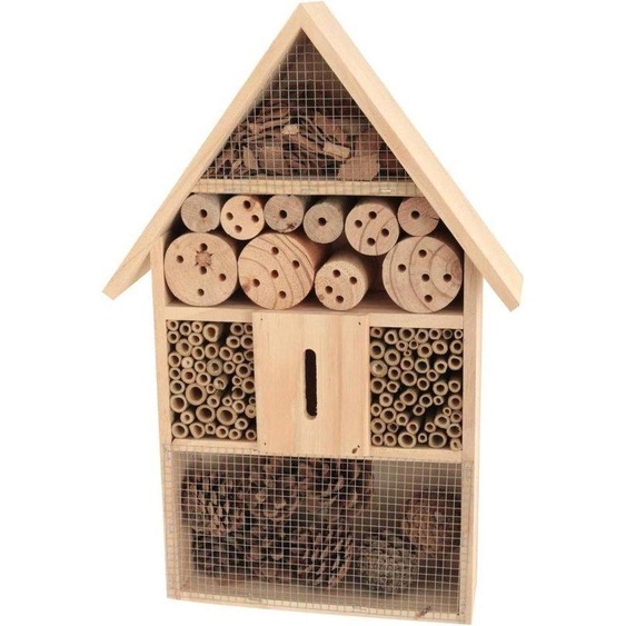Hôtel à insectes XXL en bois, 50 cm