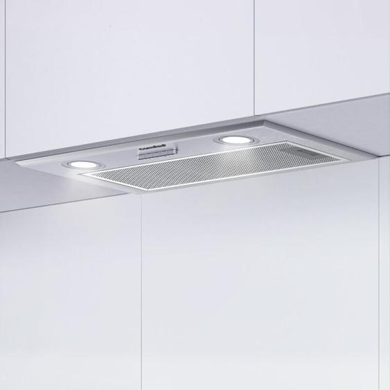 Hotte Aspirante Encastrable Visière 52cm 440m³/h debit de lair-3 Vitesses-Recyclage ou Évacuation-2 led Lampes -En Inox - Comfee