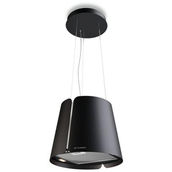Hotte décorative îlot BEAT 430 NOIR MAT