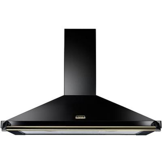 Hotte décorative murale 110 NOIR BAR/BADG LAITON